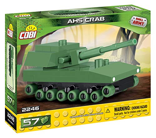 COBI Small Army Nano Series AHS Crab Tank Toy, Green