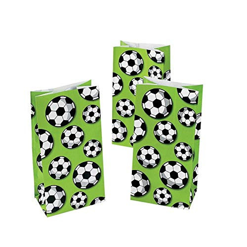 Soccer Treat Bags - 12 ct