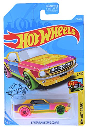 Hot Wheels '67 Mustang Coupe 218/250, Multi Color