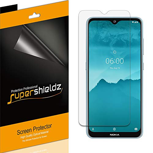(6 Pack) Supershieldz for Nokia 6.2 Screen Protector, High Definition Clear Shield (PET)
