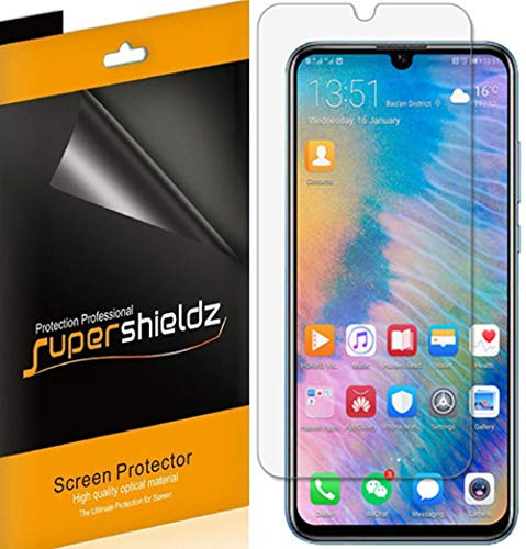 (6 Pack) Supershieldz for Huawei (Honor 10 Lite) Screen Protector, High Definition Clear Shield (PET)