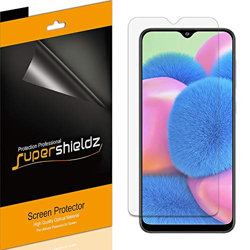 (6 Pack) Supershieldz for Samsung Galaxy A30s Screen Protector, High Definition Clear Shield (PET)