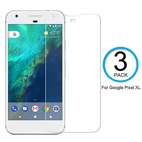 [3-Pack] Google Pixel XL Screen Protector, Ytingxiad [Bubble-Free][HD-Clear][Anti-Scratch][Anti-Glare][Anti-Fingerprint] Tempered Glass Screen Protector for Google Pixel XL (5.5",2016)