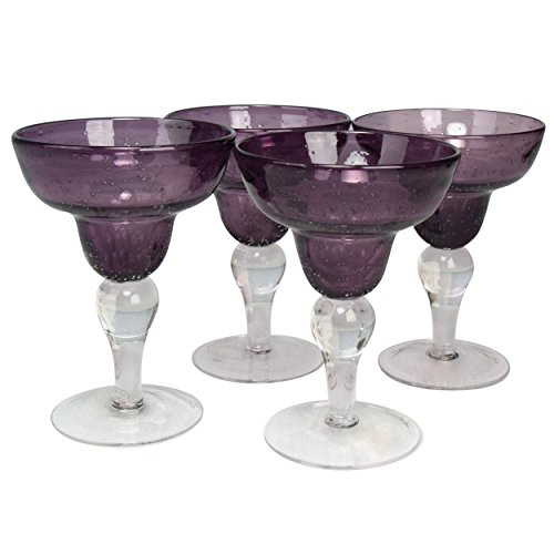 Artland 50939B Iris Margarita Glass 8 oz Plum