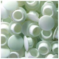 WIDGETCO 3/8" White Hole Plugs
