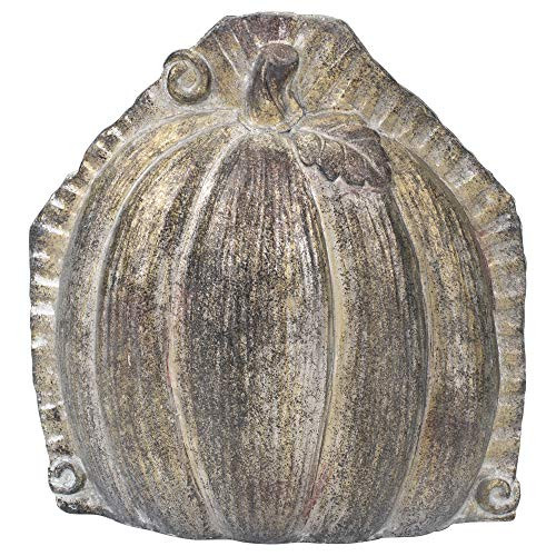 Your Heart's Delight Rustic Black Short Pumpkin Mold 6 x 5.5 Inch Resin Tabletop Figurine Your Heart's Delight Rustic Black Short Pumpkin Mold 6 x 5.5 Inch Resin Tabletop Figurine