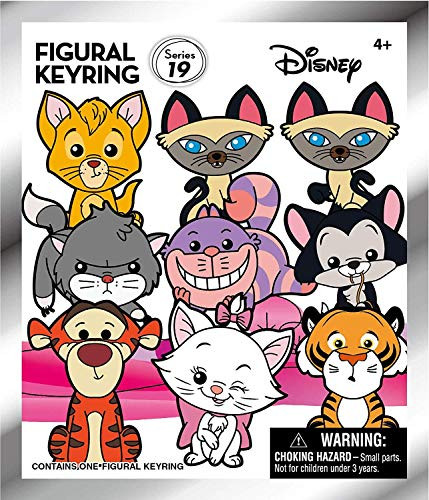 Disney Cats from Movies - 3D Foam Key Ring Blind Bag