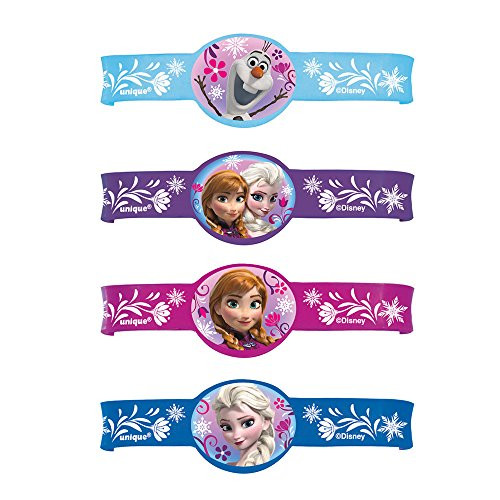 Disney Frozen Silicone Wristband Party Favors, 4ct Disney Frozen Silicone Wristband Party Favors, 4ct