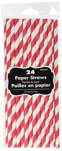 amscan Paper Straws | 288 Ct.