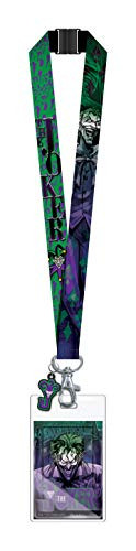 DC The Joker Lanyard with PVC Dangle