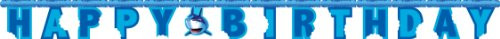 Jointed Happy Birthday Banner, Shark Splash