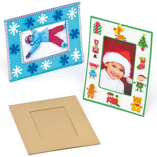 Baker Ross Craft Photo Frames for Children to Decorate and Personalise (Pack of 4) Baker Ross Craft Photo Frames for Children to Decorate and Personalise (Pack of 4)