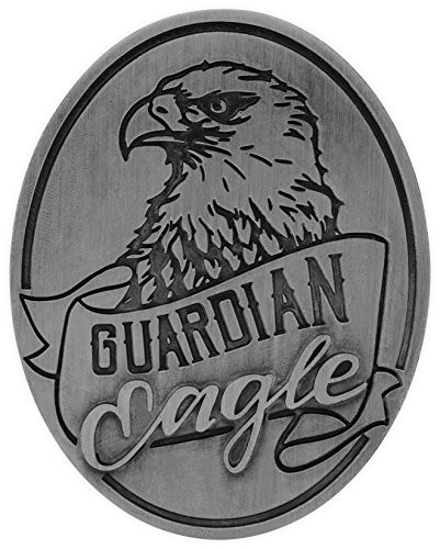 AngelStar Guardian Eagle Visor Clip, Pewter