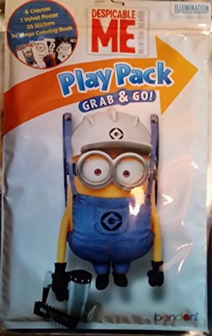 Minions Despicable Me Play Pack Grab & Go Minions Despicable Me Play Pack Grab & Go
