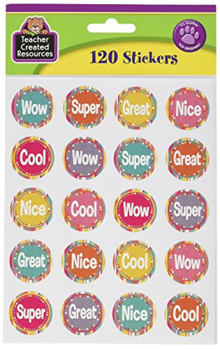 Teacher Created Resources Tropical Punch Stickers