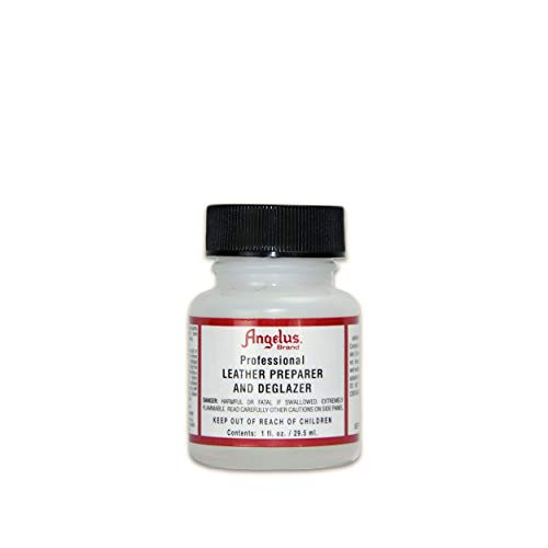 Angelus Leather Preparer And Deglazer Clear 1 Oz Angelus Leather Preparer And Deglazer Clear 1 Oz