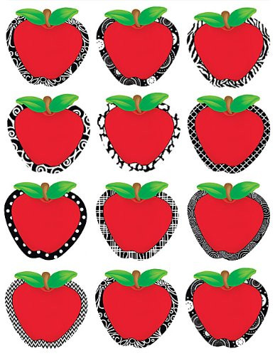 Teacher Created Resources Fancy Apples Accents (5483)