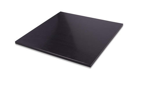 HDPE (High Density Polyethylene) Plastic Sheet 1/2' x 24' x 24' Black