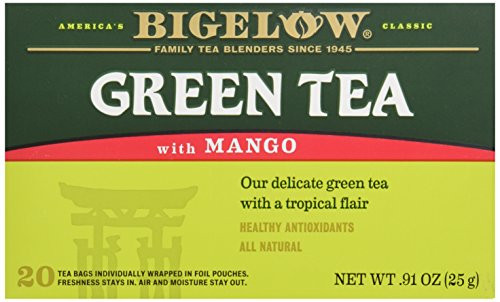 Bigelow Tea Green Tea with Mango, 20 ct Bigelow Tea Green Tea with Mango, 20 ct