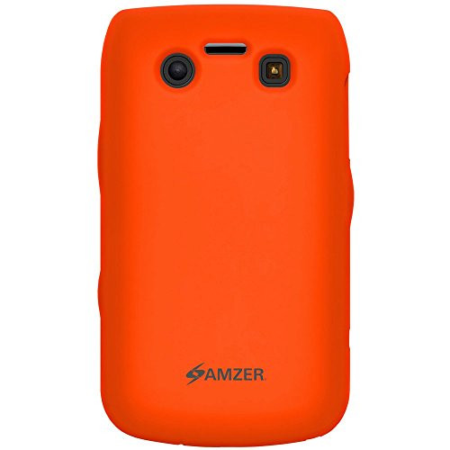 Amzer Silicone Skin Jelly Case for BlackBerry Bold 9700/Onyx 9700 - Orange