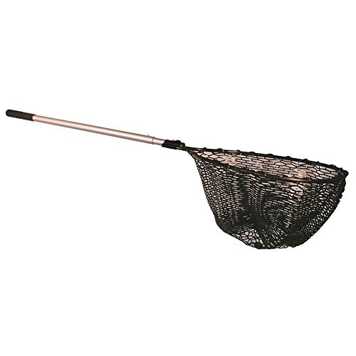 Frabill Sportsman Seamless Rubber Landing Net with Telescoping Handle