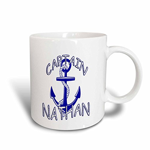 3dRose 216580_1 Captain Jack Personalized Quotes Mug 11 oz White