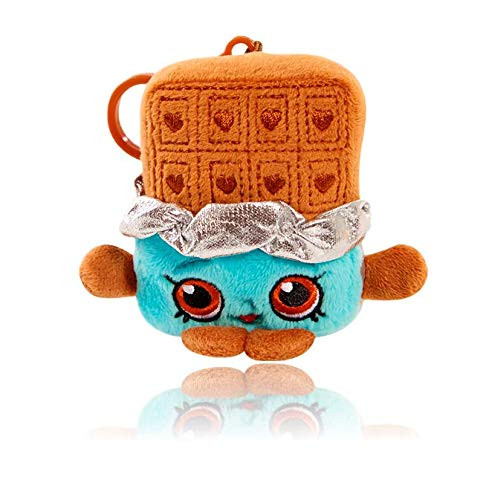 Shopkins Plush Hanger Keychain Backpack Clip (Cheeky Chocolate)