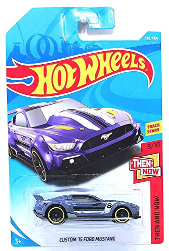Hot Wheels 2018 50th Anniversary Then And Now Custom '15 Ford Mustang 199/365, Purple