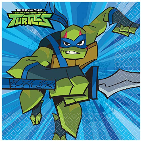 Amscan Rise of The TMNT Beverage Napkins (16)