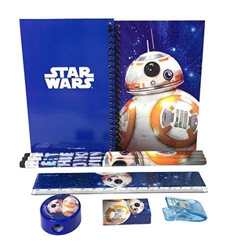 Disney Star Wars The Force Awaken Bb-8 Robot Stationary Kit - Blue