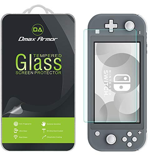 (2 Pack) Dmax Armor for Nintendo Switch Lite Tempered Glass Screen Protector