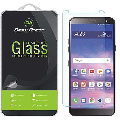 (2 Pack) Dmax Armor for LG Solo LTE Tempered Glass Screen Protector
