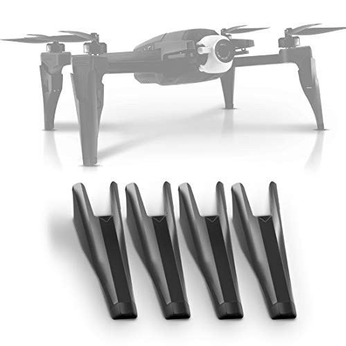 Hanatora 4 pcs Height Extender Landing Gear Leg Shock Absorber for Parrot ANAFI Base?ANAFI??ANAFI Extended Drone Accessories (Black)