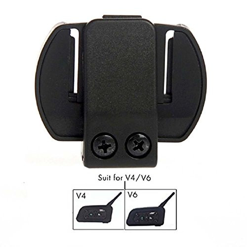 QSPORTPEAK Clips Accessory for New V6/V4 Motorcycle Helmet Bluetooth Interphone Motorbike Intercom Bracket Clip Mount for Helmet Headset