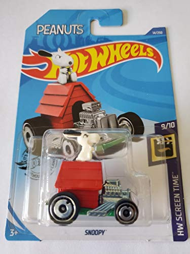 Hot Wheels 2020 Hw Screen Time Peanuts Snoopy, 14/250