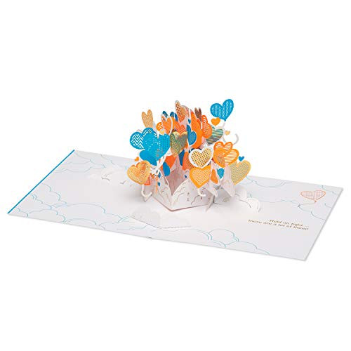 American Greetings Pop Up Romantic Birthday Card (Love You)