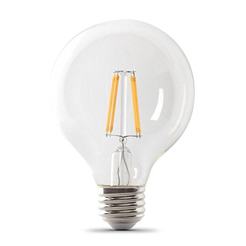 FEIT ELECTRIC BPG2560/927CA/FIL BPG2560/927CA/FIL/RP led Bulb, 4.5"H x 3.1"D, Product Specific