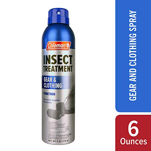 Coleman Gear and Clothing Permethrin Insect Repellent Treatment Spray - 6 oz Can