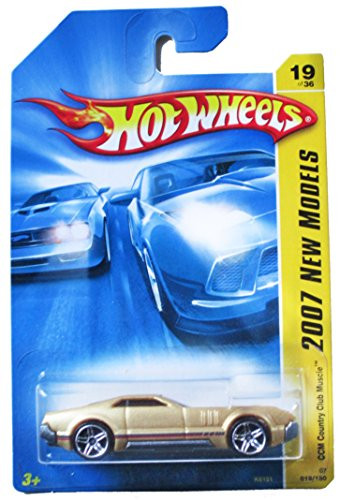 Hot Wheels 2007 New Models CCM Country Club Muscle 19/180, Gold