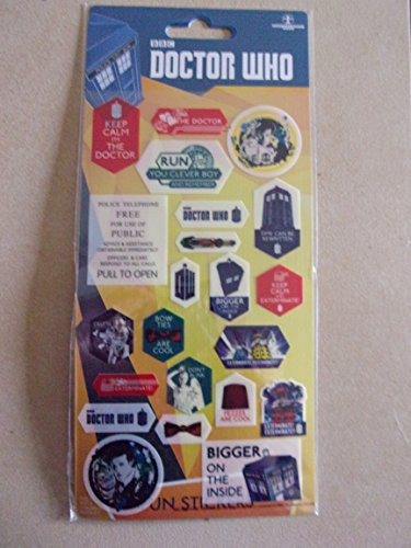 BBC Doctor Who Assorted Sticker Set