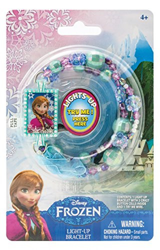 Disney Frozen Anna Light Up Bead Bracelet
