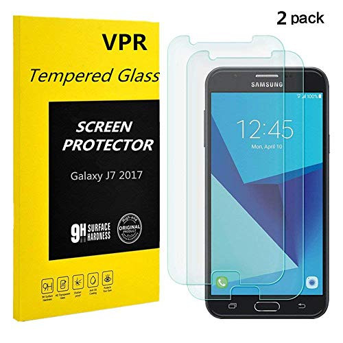 Galaxy S7 Edge Screen Protector Full Coverage Clear HD Anti-Bubble Film Case Friendly for Samsung Galaxy S7 Edge [2 Pack] Clear New (2Pack)