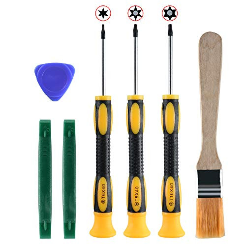 CM T6 T8 T10 Torx Screwdriver Tool Kit Set Prying Tool for Xbox 360 Controller, Xbox One and PS3