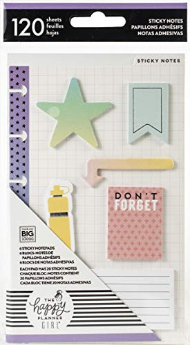 The Happy Planner Girl, Mini Sticky Notes - Healthy Hero, Create 365, MAMBI