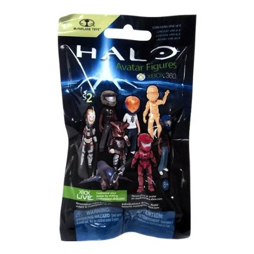 Halo Xbox Live Avatars McFarlane Toys Series 2 Blind Capsule Mystery Pack [1 Random Figure!]