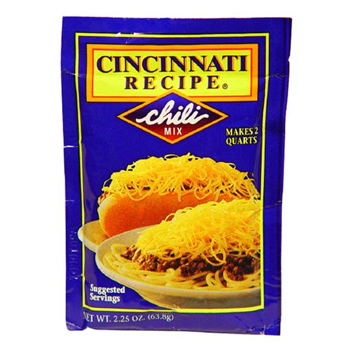 Cincinnati Chili Mix, 2.25-Ounce Packages (Pack of 24)