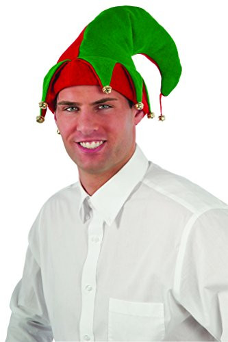 Rubie's Felt Elf Hat With Bells Costume