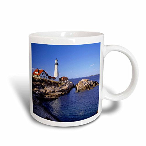 3dRose mug_90758_1 Maine, Portland Head Lighthouse Us20 Rer0011 Ric Ergenbright Ceramic Mug, 11-Ounce 3dRose mug_90758_1 Maine, Portland Head Lighthouse Us20 Rer0011 Ric Ergenbright Ceramic Mug, 11-Ounce