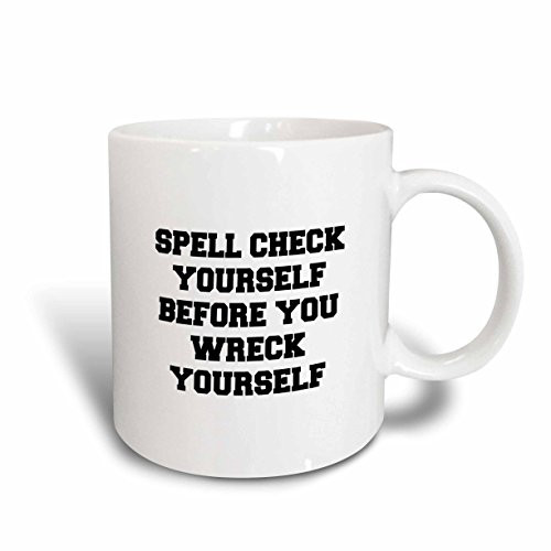 3dRose 183642_1 Ceramic Mug, 11 oz, White