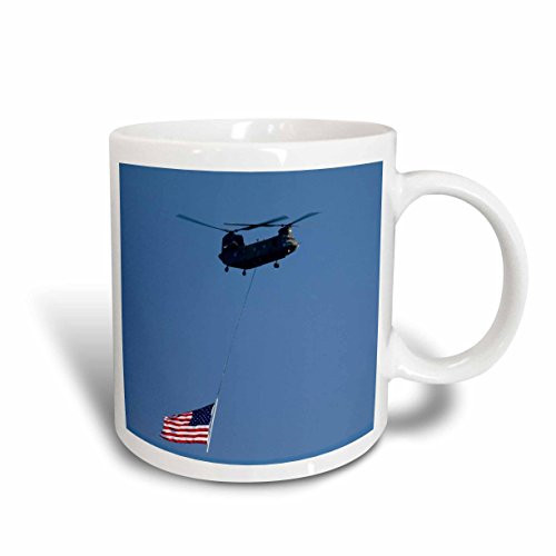 3dRose Seattle, Boeing Chinook Helicopter at Seafair, Ceramic Mug, 11-Oz